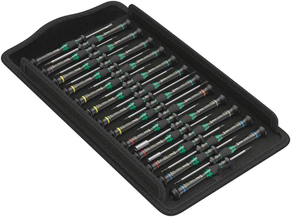 Wera 05134000001 Kraftform Micro Big Pack 1 kruvikeerajate komplekt, 25-osaline