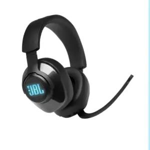 JBL Quantum 400 mängurikõrvaklapid, juhtmega, 3,5 mm ja USB, klapitav mikrofon
