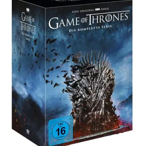 DVD-komplekt Troonide mäng, kogu sari, 8 hooaega, 38 DVD-d