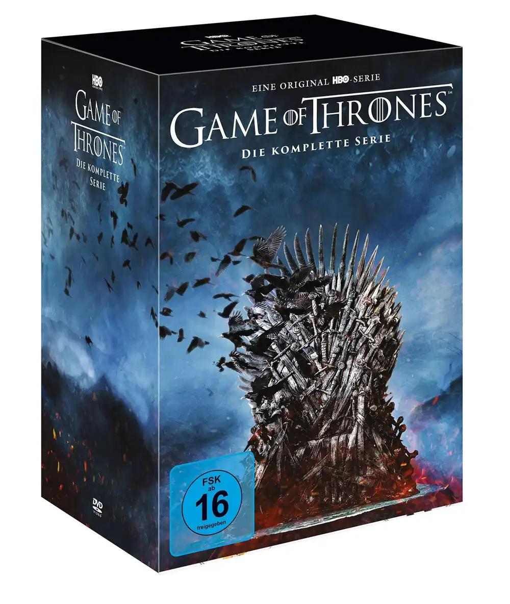 DVD-komplekt Troonide mäng, kogu sari, 8 hooaega, 38 DVD-d