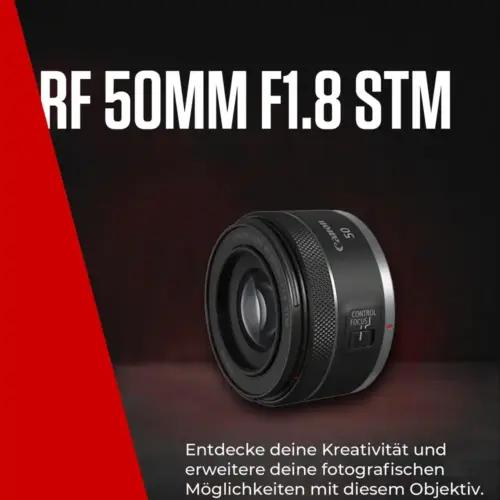 Canon RF 50mm F1.8 STM objektiiv | Kompaktne ja kerge