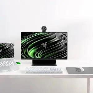 Razer Kiyo Pro - USB voogedastuskaamera suure jõudlusega valgussensoriga ja alusega (Veebikaamera