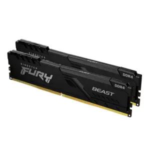 Kingston FURY Beast 32GB (2x16GB) 3200MHz DDR4 CL16 Lauaarvuti Mälu Komplekt KF432C16BB1K2/32