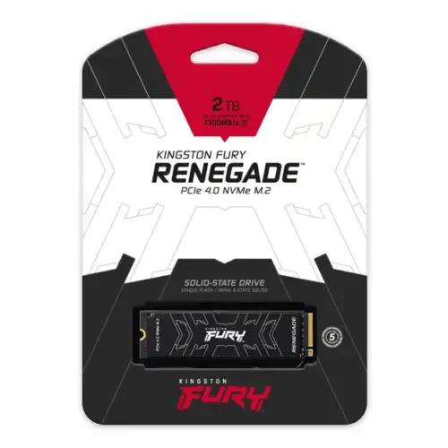 Kingston FURY Renegade PCIe 4.0 NVMe M.2 SSD mänguritele ja entusiastidele - SFYRD/2000G
