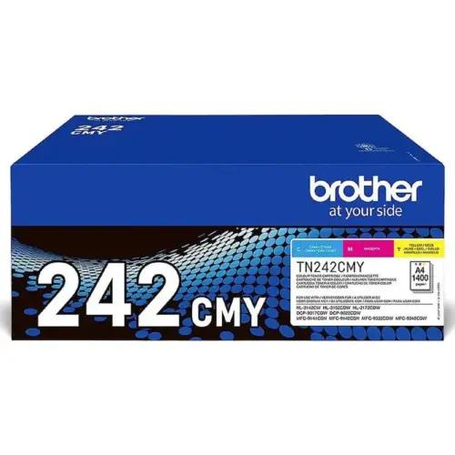 Brother Originaal TN-242CMY Multipakk – 3 toonerit (tsüaan/magenta/kollane)