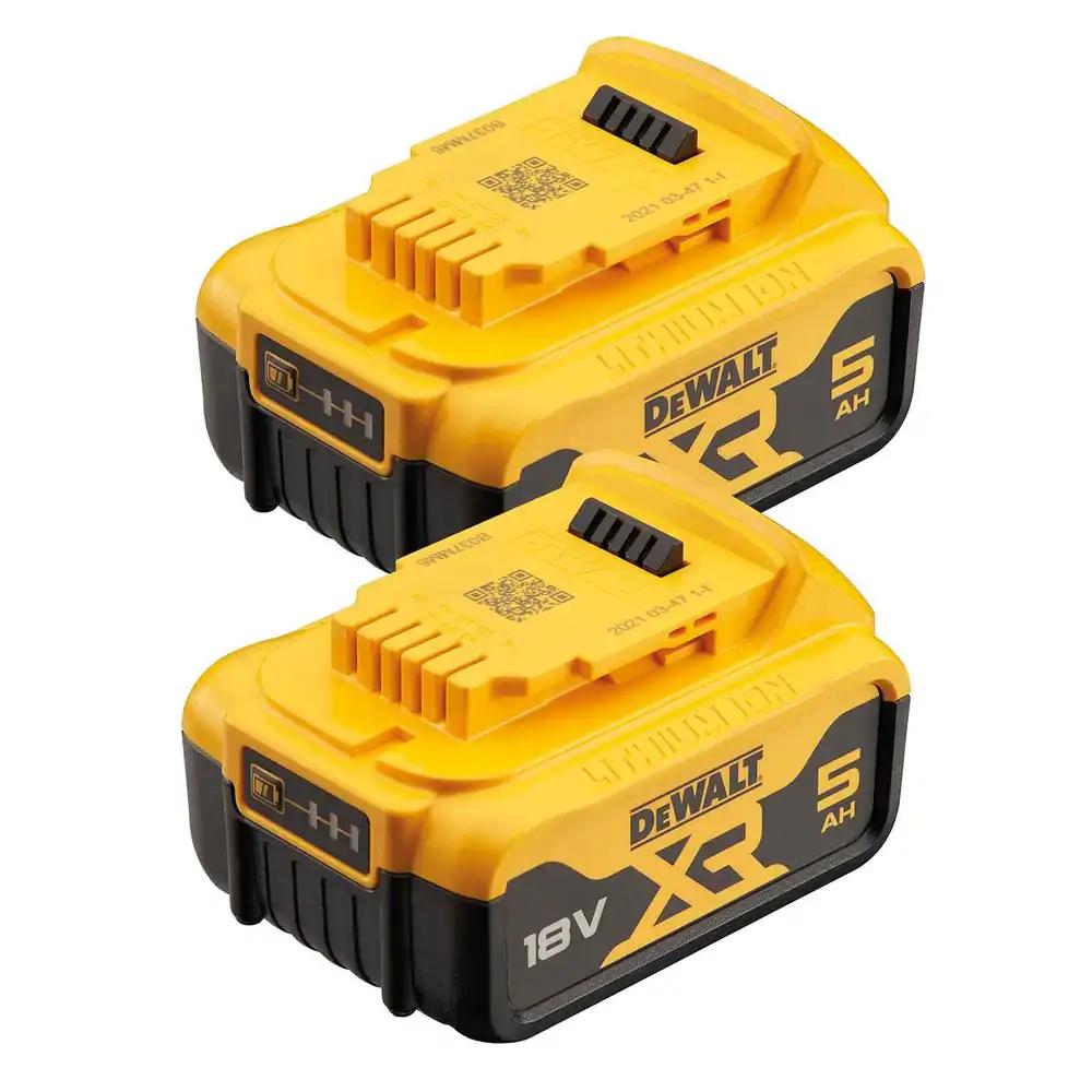 DEWALT Aku-Starterkomplekt DCB184P2-XJ 18V / 2 tk 5Ah akud