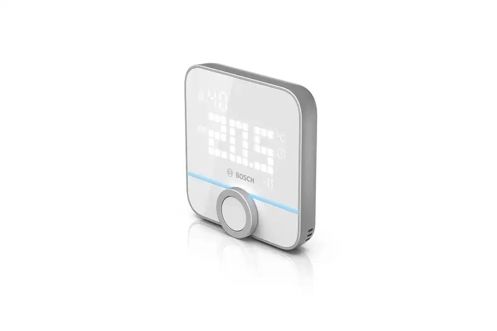 Bosch Smart Home toatermostaat II juhtmega küttesüsteemidele, 230 V, ühilduv Google Assistanti ja Alexaga