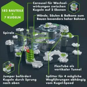 Ravensburger GraviTrax PRO Starter-Set Drop'n'Roll 27463 kuulirajakomplekt alates 8. eluaastast, pilt 2