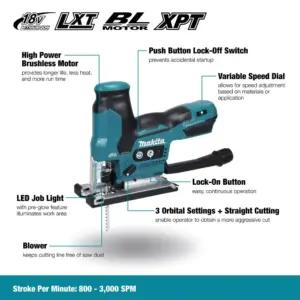 Makita DJV185Z akuga tikksaag 18V (ilma akuta
