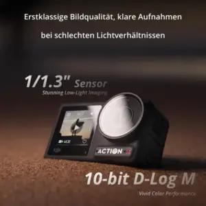 DJI Osmo Action 4 Adventure-Combo – 4K/120fps veekindel kaamera