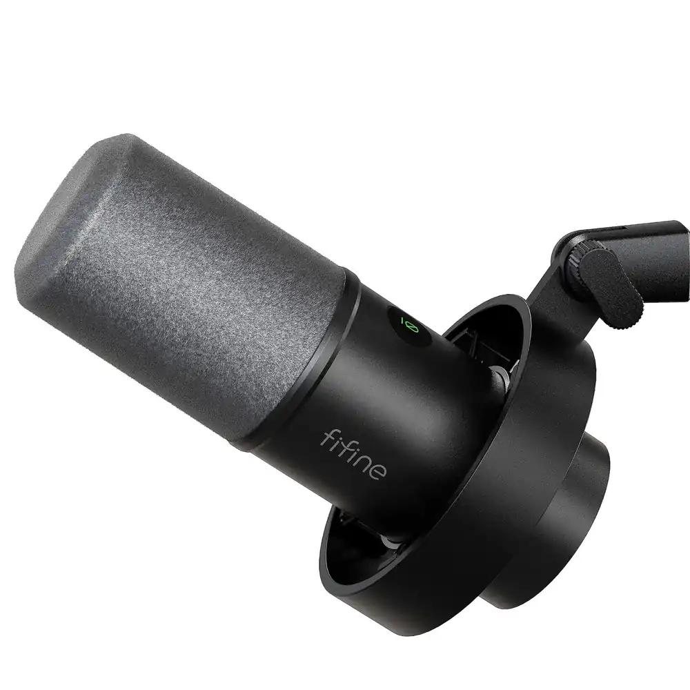 FIFINE XLR stuudiomikrofon, dünaamiline USB-mikrofon arvutile, striimimiseks, taskuhäälinguks, mängimiseks, ühilduv PS4/5, Mac, mikserite ja helikaartidega