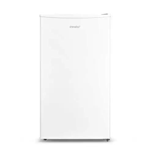 COMFEE’ RCU60WH2(E) 60L Vertikaalne Sügavkülmik, 3 Sahtlit, Üheukseline, Reguleeritav Temperatuur, Pööratav Uks, Vaikne, Eraldiseisev, Valge