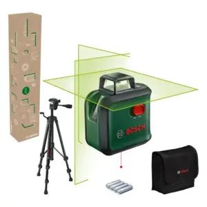 Bosch ristjoonlaser AdvancedLevel 360 koos premium-statiiviga (3 laserjoont