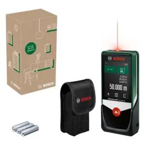 Bosch täppis-laserkaugusmõõtja AdvancedDistance 50 C (mõõtkaugus kuni 50 m