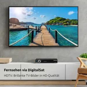 TechniSat DIGIT ISIO S4 – Twin Satelliitvastuvõtja alfanumeerilise ekraaniga (HDTV Twin-Tuuner