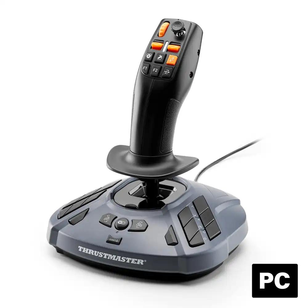 Thrustmaster SimTask FarmStick – Täpne ja multifunktsionaalne joystick farmisimulaatorite, sõidukijuhtimise ja töömasinate jaoks PC-l