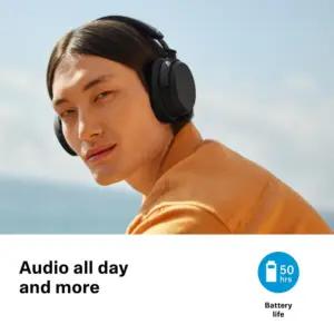 Sennheiser ACCENTUM juhtmevabad Bluetooth-kõrvaklapid – 50 tundi aku kestvust