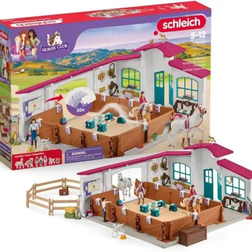 schleich HORSE CLUB 42639 Peppertree ratsahall, mängukomplekt, 179 osa, alates 5 aastast