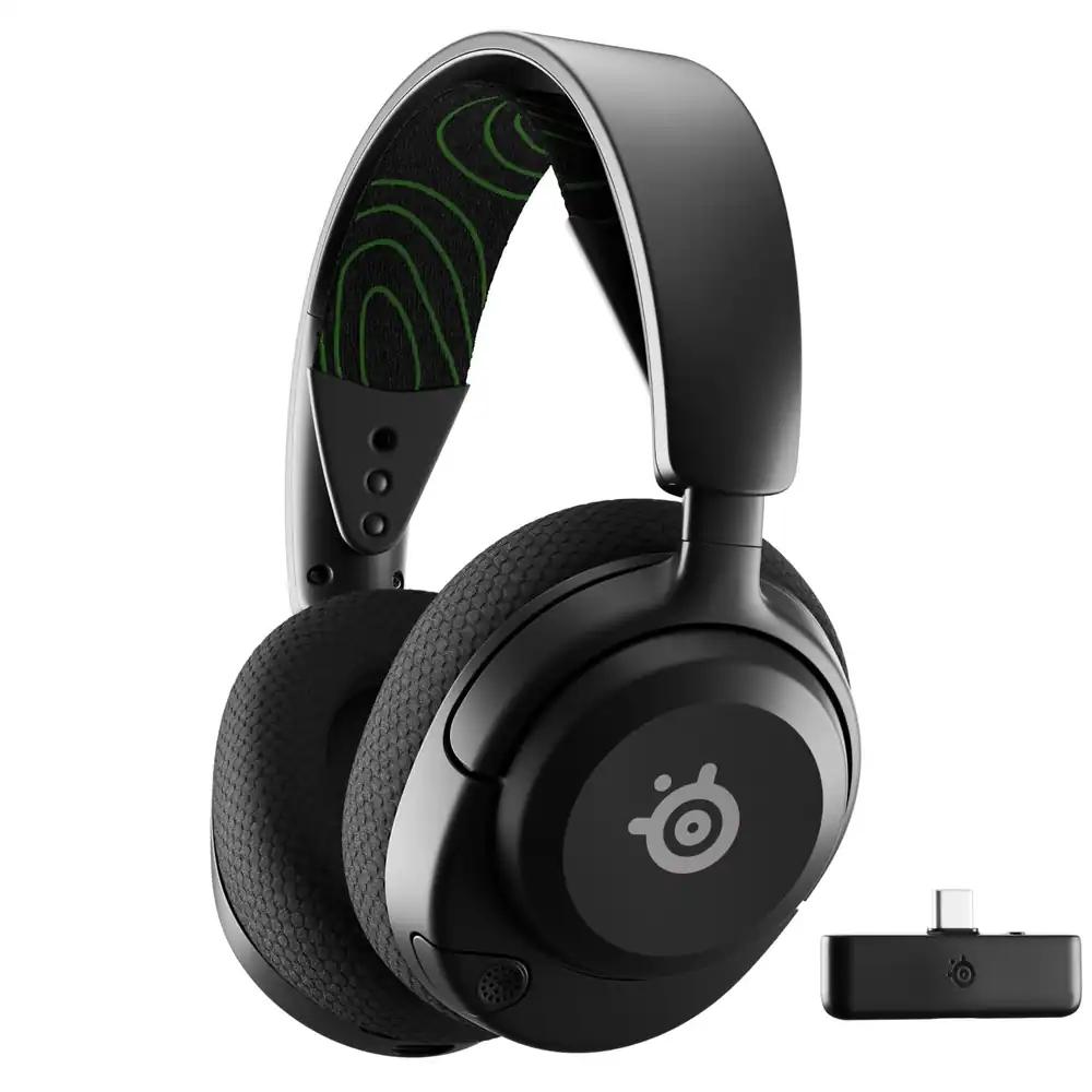 SteelSeries Arctis Nova 5X juhtmevaba Xboxi mänguri peakomplekt – magnetilised neodüümkõlarid – 100+ heli-eelseadet – 60 tundi aku kestvust – 2,4 GHz / BT – ClearCast Gen2.X mikrofon – Xboxi, PS, PC, Switchi ja telefoni jaoks