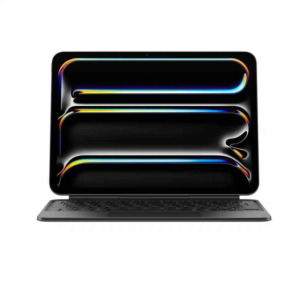 Apple iPad Magic Keyboard ümbris 11” iPad Pro (M4) jaoks – mugav kirjutamine, integreeritud puuteplaat, funktsiooniklahvide rida, saksa keel – must
