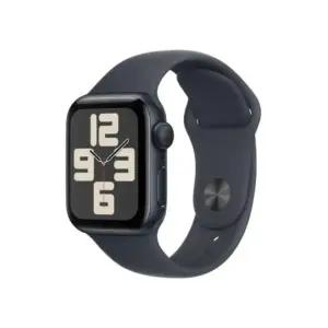 Apple Watch SE (2. põlvkond) GPS 40 mm nutikell alumiiniumkorpusega (Midnight) ja spordirihmaga (M/L). Fitness- ja unemonitor