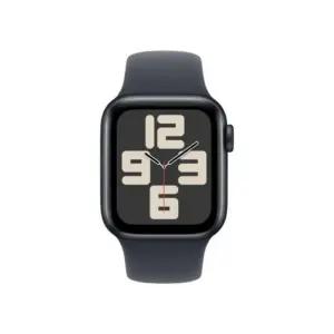 Apple Watch SE (2. põlvkond) GPS 40 mm nutikell alumiiniumkorpusega (Midnight) ja spordirihmaga (M/L). Fitness- ja unemonitor