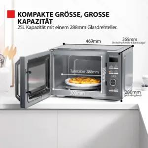 Toshiba MW3-AG25PFI(MG) Mikrolaineahi 25L 3-ühes grilliga