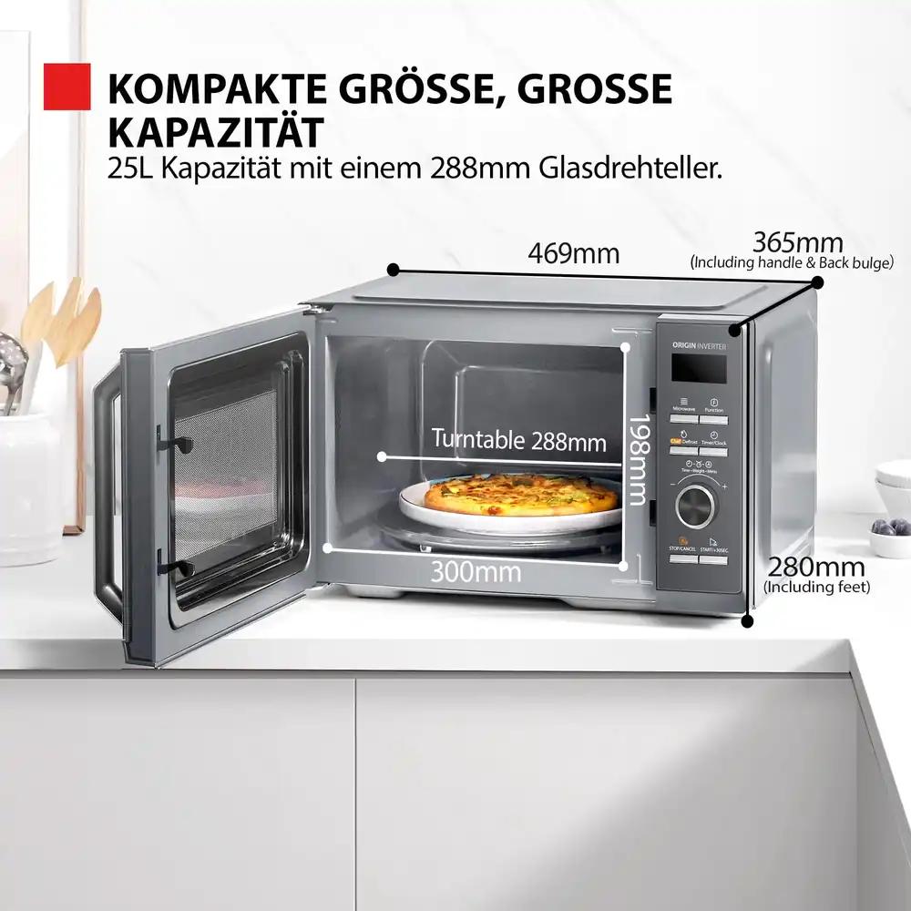 Toshiba MW3-AG25PFI(MG) mikrolaineahi grilliga, 25 l, 900 W, hall, pilt 2