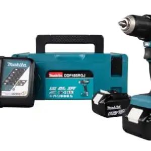 Makita DDF485RFJ juhtmeta puurtrell 18V / 3