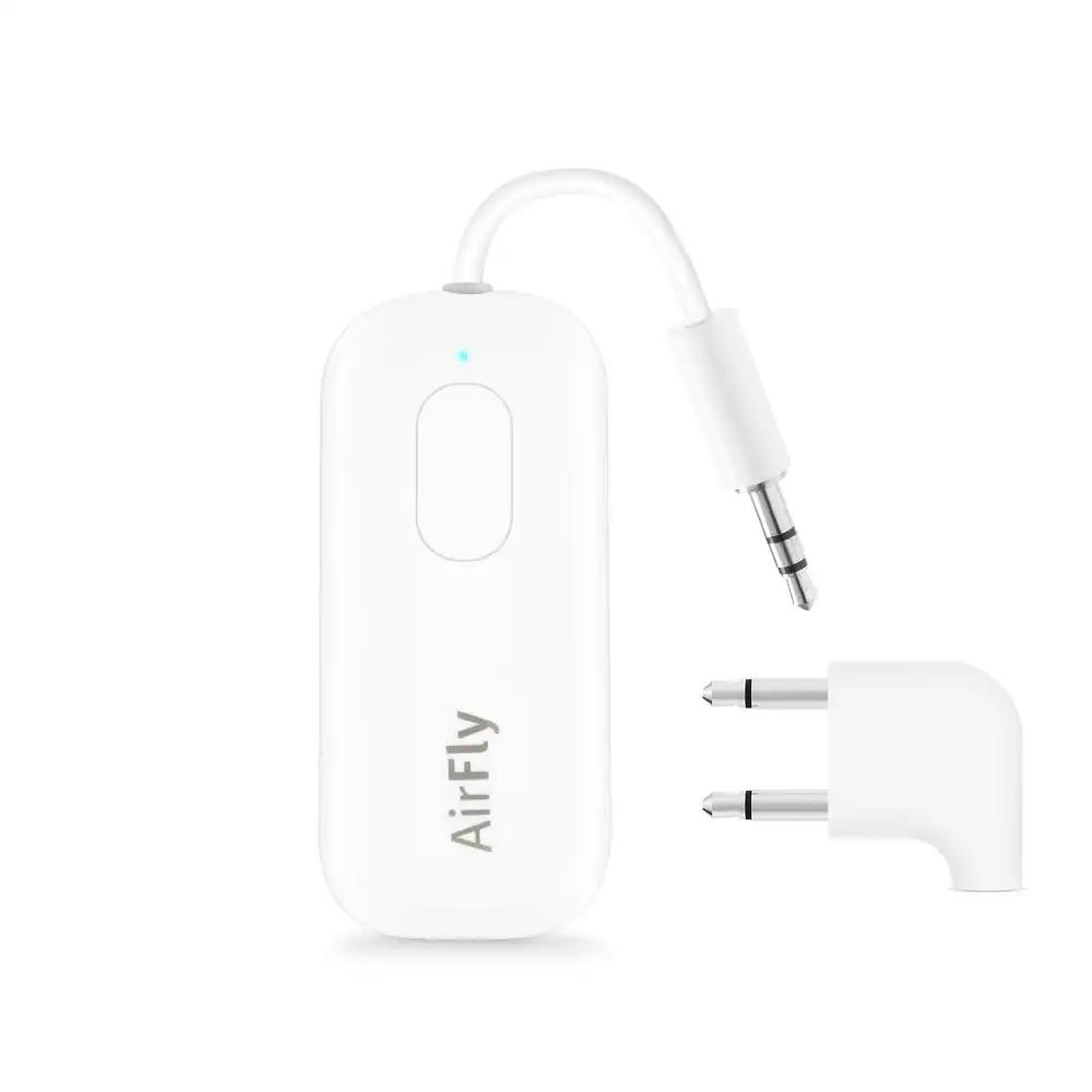 Twelve South AirFly Pro Deluxe | Bluetooth juhtmevaba heli saatja/vastuvõtja kuni 2 AirPodsi jaoks