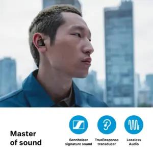 Sennheiser MOMENTUM True Wireless 4 - Nutikad Bluetooth 5.4 Kõrvaklapid