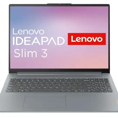 Lenovo IdeaPad Slim 3 Sülearvuti | 16" Ekraan | AMD Ryzen 5 7430U | 16GB RAM | 512GB SSD | AMD Radeon Graafika | Windows 11 Home | QWERTZ | Hall | 3 Kuud Premium Care