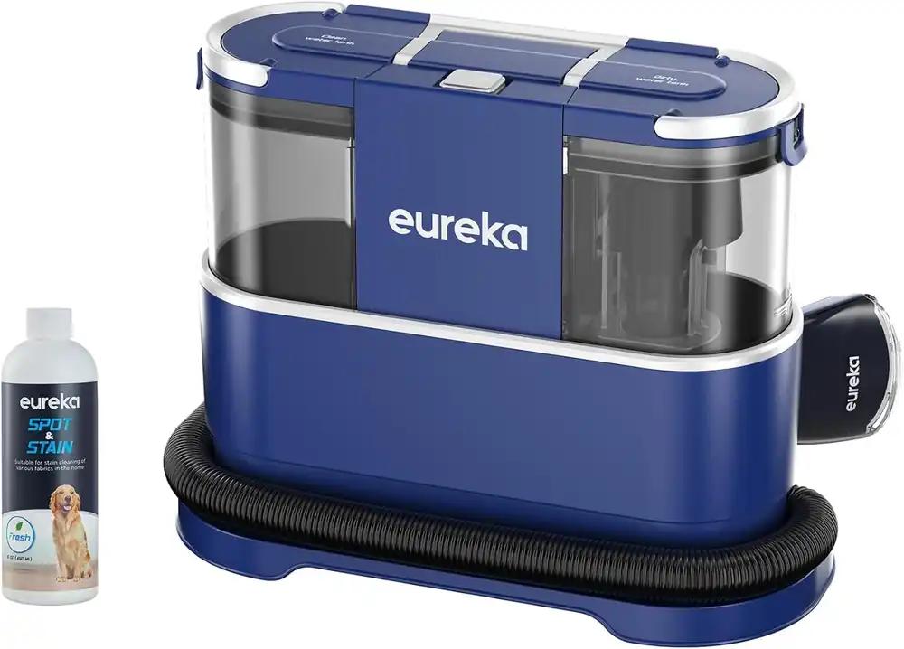 Eureka NEY100 pesuimeja, vaibapuhasti, polstripuhastusmasin | diivanile, vaipadele, polstrile, autointerjöörile | märg-kuiv tolmuimeja tugeva imemisvõimega 12500 Pa, 82 dB, 1,5L veepaak puhastuslahusega