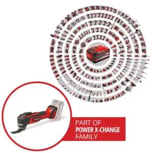 Einhell Professionaalne Aku-Multifunktsionaalne Tööriist TP-MG 18 Li BL-Solo Power X-Change (18 V