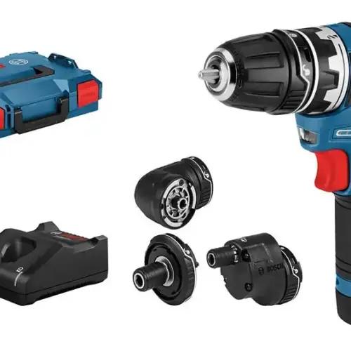 Bosch Professional 12V süsteemi akuga puurtrell GSR 12V-35 FC - FlexiClick süsteem (sisaldab 2x 3.0Ah akut