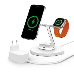 Belkin juhtmevaba MagSafe 3-ühes laadija