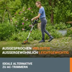 WORX WG163E.1 20V akuga murutrimmer – komplektis Li-Ion aku