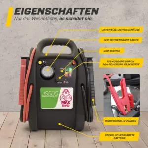MAXTOOLS JS500 2200A 22Ah