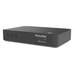 TechniSat HD-S 224+ - kompaktne HD-satelliidivastuvõtja HD+ kanalite paketiga 6 kuuks (DVB-S2