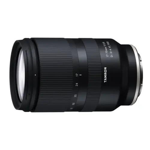 TAMRON 17-70mm F/2.8 Di III-A VC RXD suumobjektiiv hübriidkaameratele – Sony E-Mount