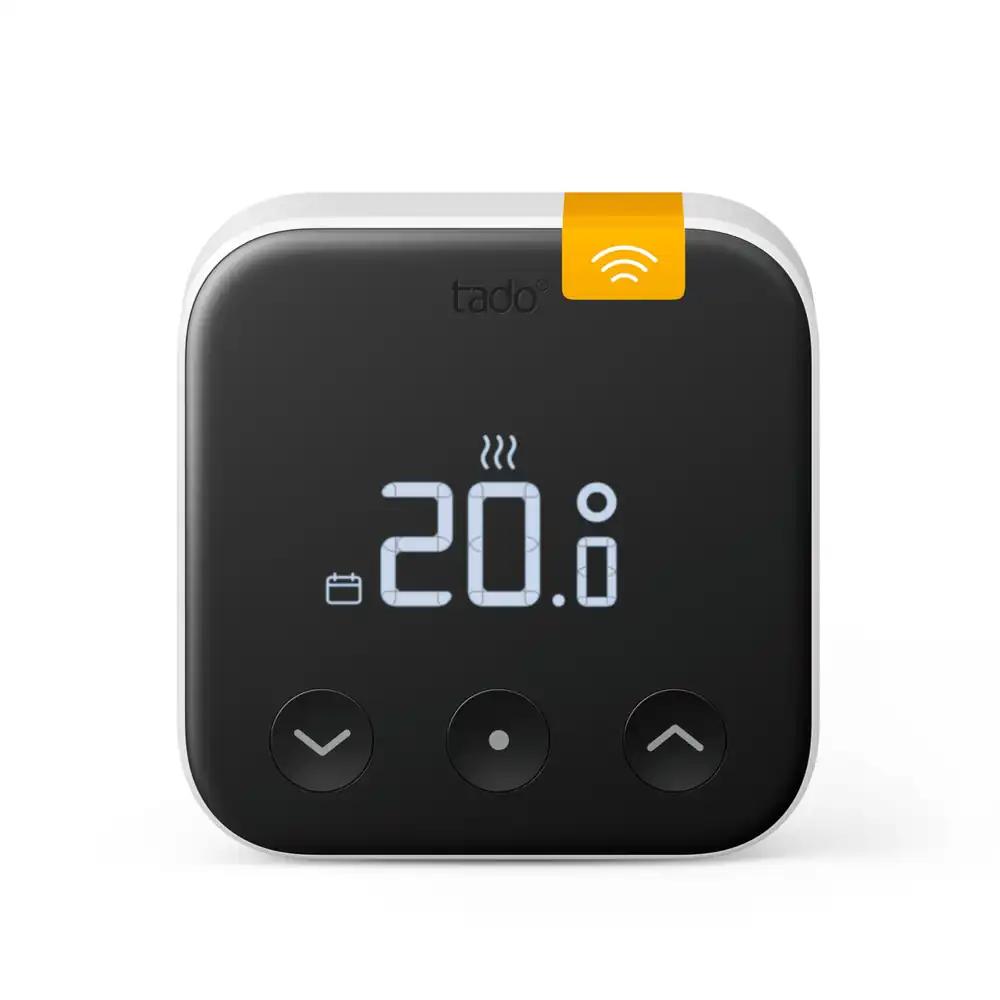 tado° Juhtmevaba Temperatuuriandur X – Lisaandur Nutikatele Radiaatoritermostaatidele X, Täpne Temperatuurikontroll, Energiasääst, Lihtne Paigaldus, Ei Ühildu tado° V3+