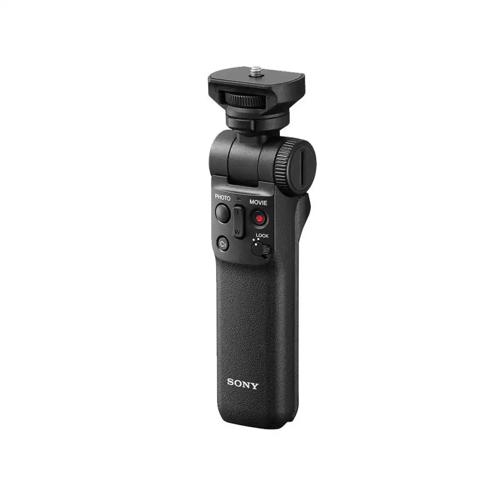 Sony GP-VPT2BT Bluetooth käepide (selfide ja vlogging’u jaoks, kasutatav ka kolmjalana, ühilduv A9M2, A9, A7RM4, A7RM3, A7M3, A6600, A6400, A6100, RX100M7, RX0M2, ZV-1) must