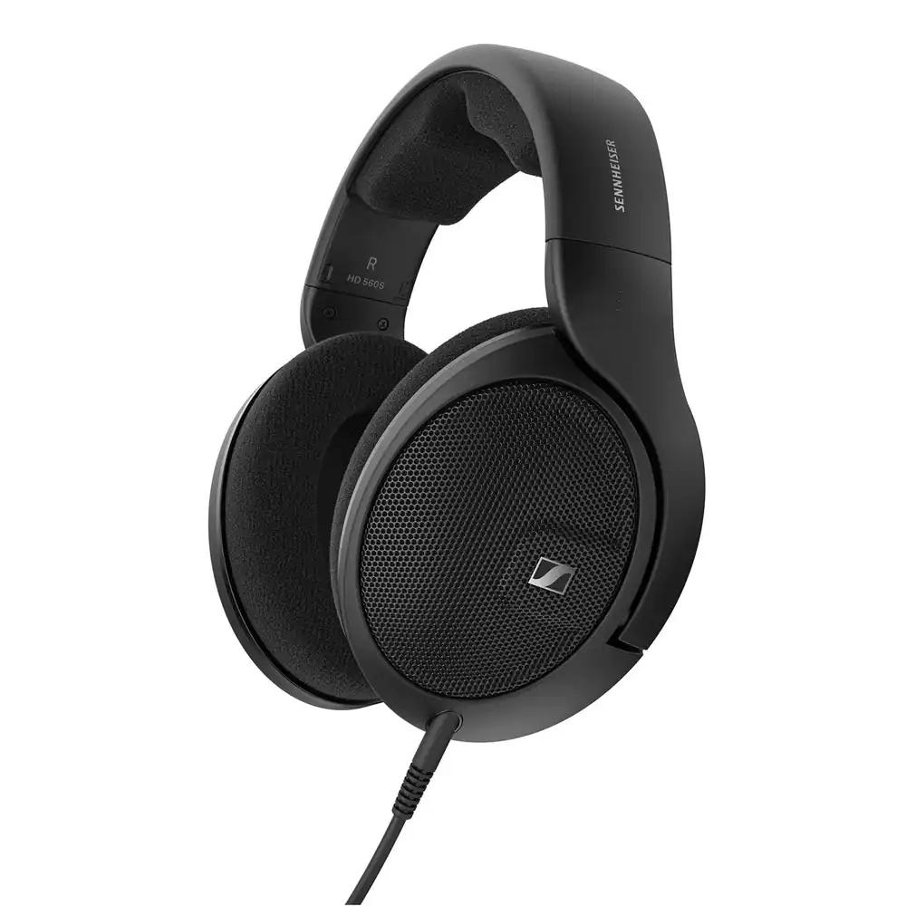 Sennheiser HD 560S, avatud referentskõrvaklapid audioentusiastidele, üle kõrvade, must