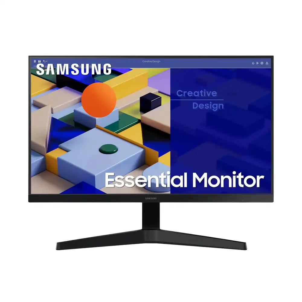 Samsung S31C Essential Monitor S27C314EAU, 27 tolli, IPS-paneel, Full HD-eraldusvõime, Eco Saving Plus, AMD FreeSync, 5 ms reaktsiooniaeg, 75 Hz värskendussagedus, must