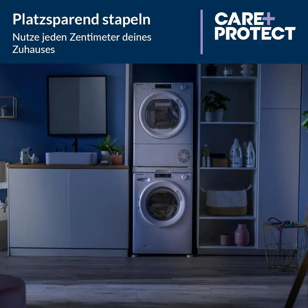 CARE+PROTECT universaalne ühendusraam pesumasinale ja kuivatile, sügavus 47–62 cm, pilt 2