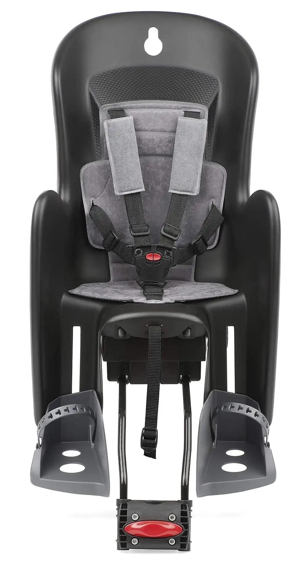 Prophete POLISPORT Bilby RS jalgratta lapseiste, sadulatoru kinnitusega, 9-22 kg, Quick-Release kinnitus, 5-punkti turvarihm, reguleeritavad jalatoed