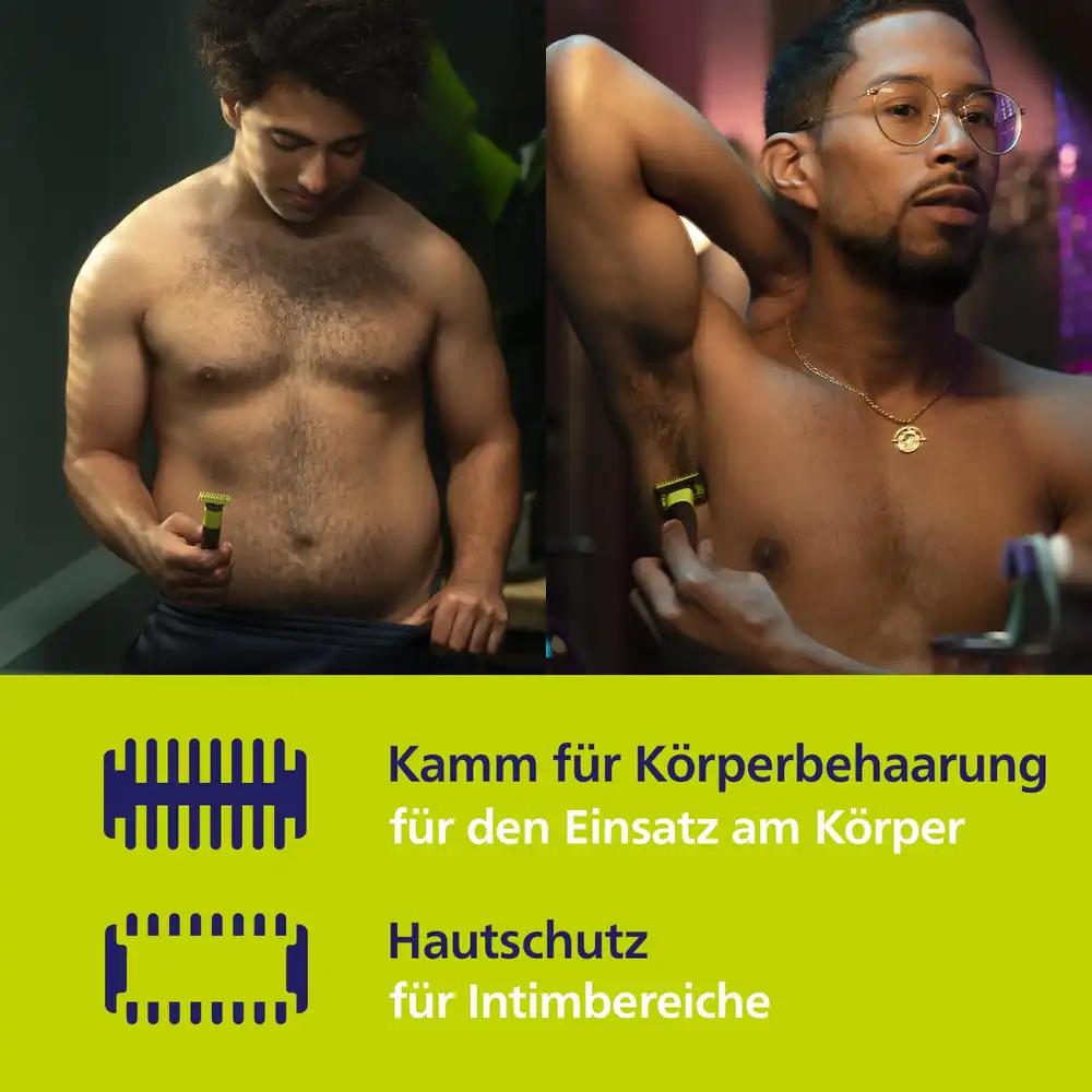 Philips OneBlade 360 Face & Body QP4631/65 habemetrimmer ja pardel, kuni 60 min, pilt 2