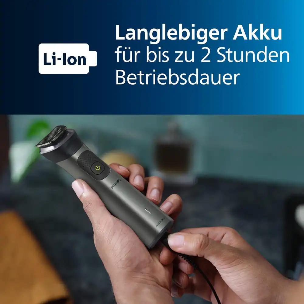 Philips Multigroom Series 7000 MG7950/15 trimmer, 15 otsikut, 26 pikkust (0,5–20 mm), pilt 2