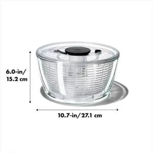 OXO Good Grips klaasist salativurr, borosilikaatklaasist kauss 5,9 l, pilt 2