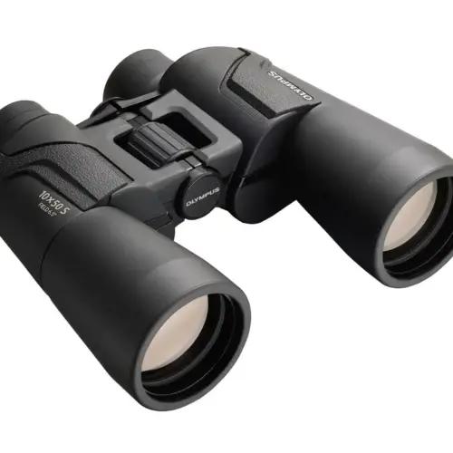 Olympus 10x50 S binokkel kandepaela ja kotiga – selged pildid